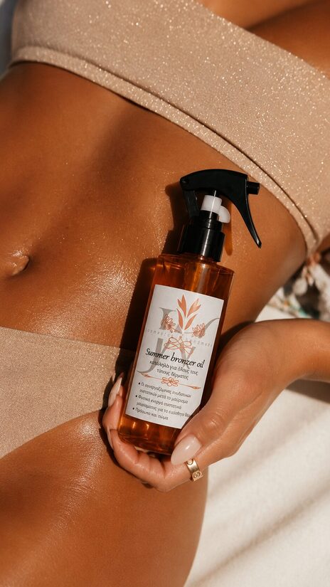 shimmer Bronze Body Oil – Natural Glow & Skin Radiance 200ml