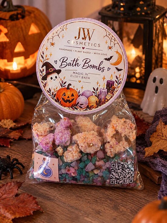 Halloween Bath Bomb Crumbles με Άλατα Μπάνιου 150 g