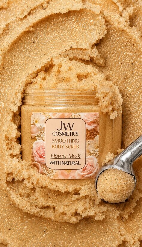 Body Scrub Natural – Λεία & Λαμπερή Επιδερμίδα 500g
