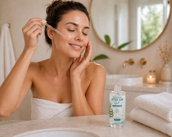 After Sun Gel with Aloe & Vitamin E – Hydrating Skin Relief 50ml