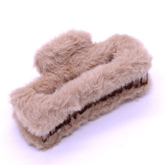 Xtra soft and fluffy τετράγωνο Κλάμερ μαλλιών 11cm